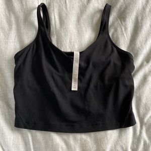 Black Lululemon align tank top